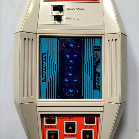 1979 BAMBINO hockey Electronic Handheld Arcade Game TESTED