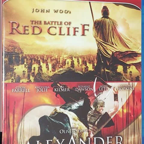 2 BLU RAY.THE BATTLE OF RED CLIFF-ALEXANDER.