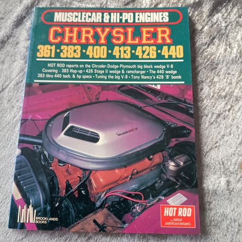 CHRYSLER MUSCLECAR & HI-PO ENGINES