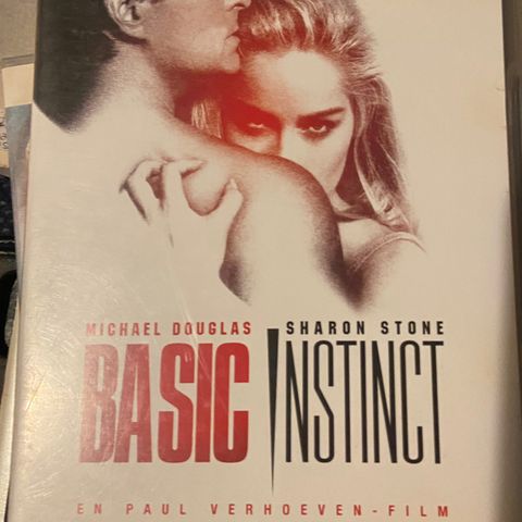Basic Instinct 1 & 2 DVD. NY PRIS!