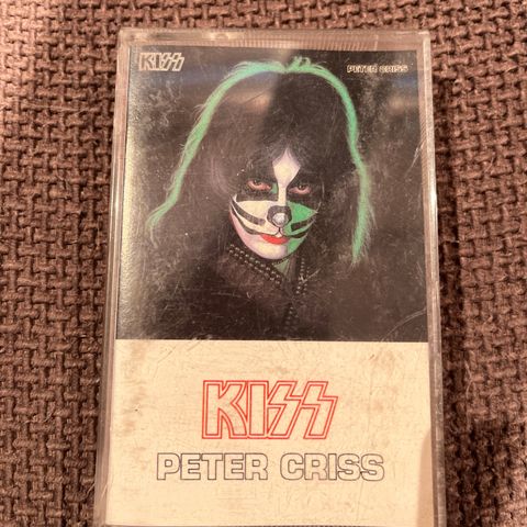 Kiss kassett - Peter Criss