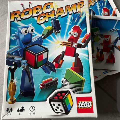 Robo champ spill i Lego,