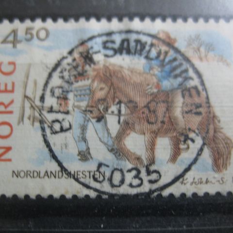 NK 1031 Lux stemplet Bergen-Sandviken  1987