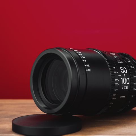 Sigma Cine 50-10mm optikk / linse /objektiv EF mount