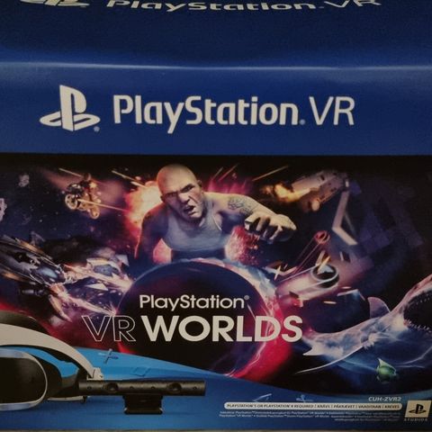 NY/Ubrukt PS 4/5 VR med VR Worlds + Call of Duty Modern Warfare II på kjøpet...