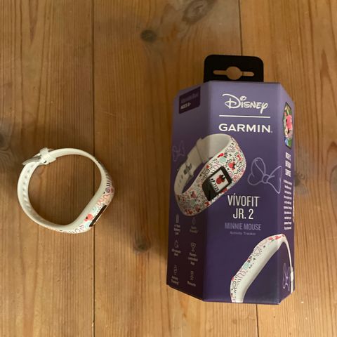 Garmin vivofit jr 2 - Minnie Mouse - Disney - hvit