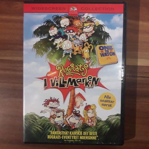 "Rugrats i villmarken" 2003 film DVD (norsk versjon)