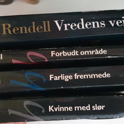 Ruth Rendell: 4 norske pocket