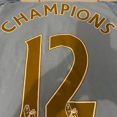 Manchester City drakt Champions 11/12