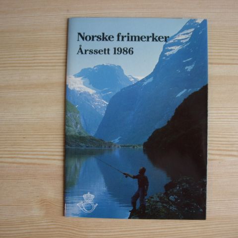 Årssett Norske frimerker 1986