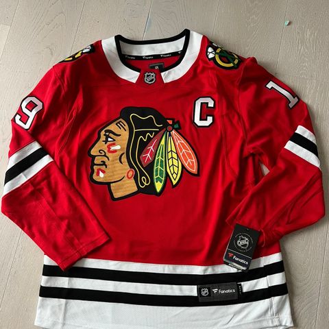 Chicago Blackhawks hockey jersey - str. XS og M - ny med lapper