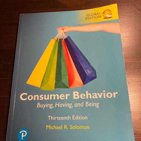 Consumer Behavior: Baying, Having, and beeing