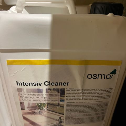 Osmo intensiv cleaner