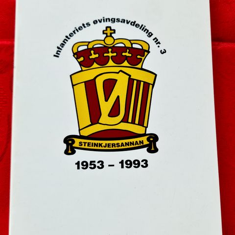 Infanteriets Øvingsavdeling  Nr.3 Steinkjersannan 1953- 1993