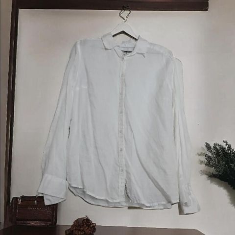 Basic Linbluse/skjorte
