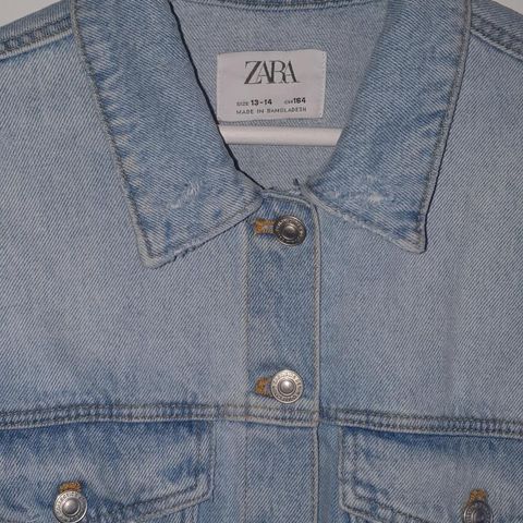 Denim jakke fra Zara