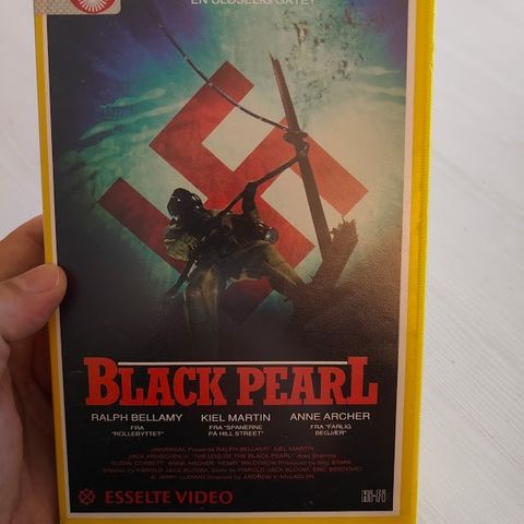 The Log of The Black Pearl (1975) Big Box VHS Utleiekassett