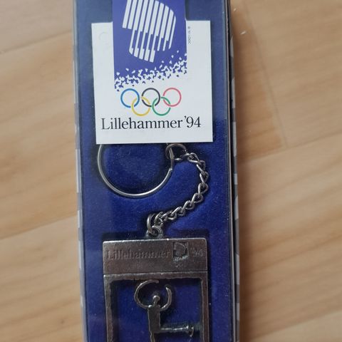 Nøkkelring OL Lillehammer 1994 piktogram