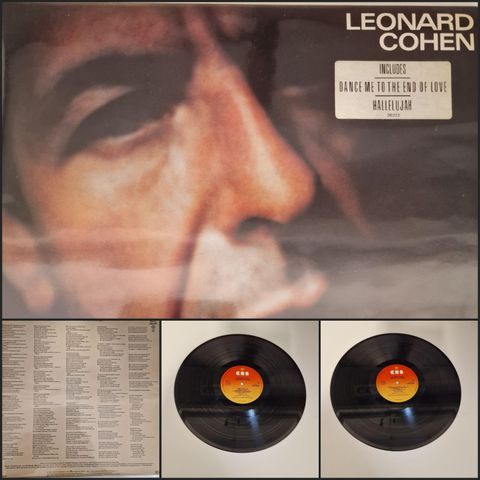 LEONARD COHEN "VARIOUS POSITIONS 1984