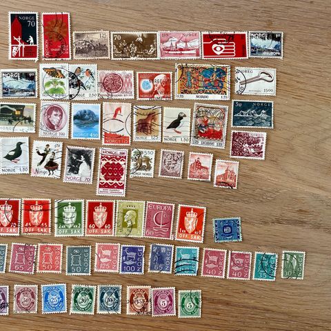 Norske frimerker