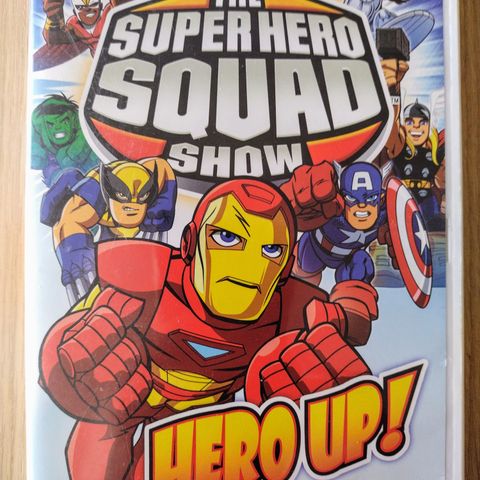 Dvd barnefilm. The Super Hero Squad Show. Episode 1-6. Norsk tale.