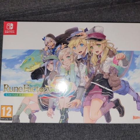 Forseglet NY Rune Factory 5 Limited Edition