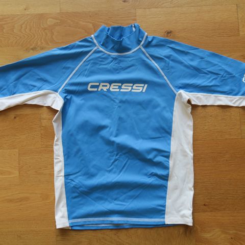 Som ny Cressi Rashguard Shirt Man, str.M (UV-trøye)