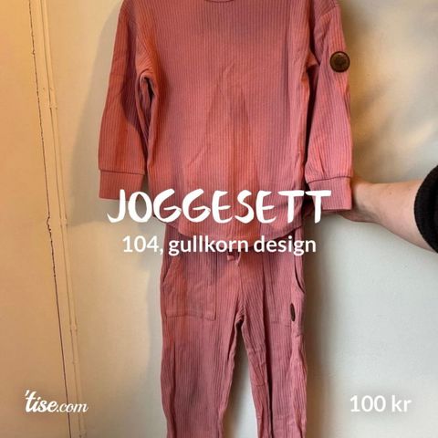 Gullkorn design joggesett