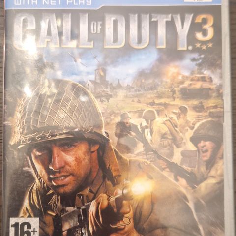 PS2 Call of Duty 3