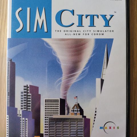 PC spill. Sim City. Norsk veiledning.