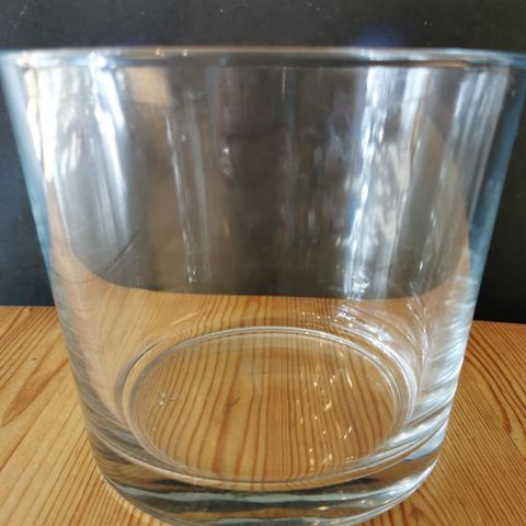 Glassvase /skål