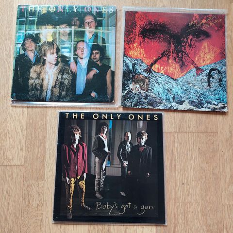 THE ONLY ONES + PETER PERRETT på LP