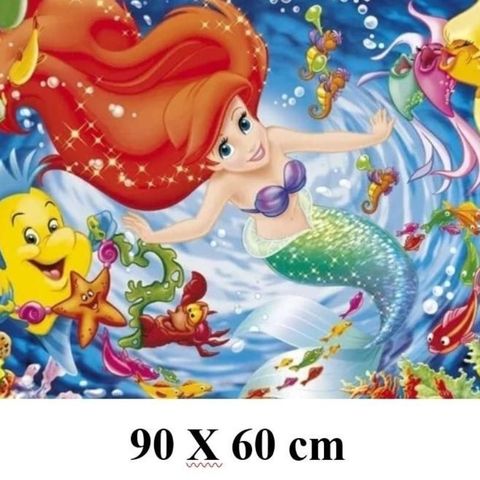 Ariel ✨️🐠 Diamond painting full square 90x60 cm