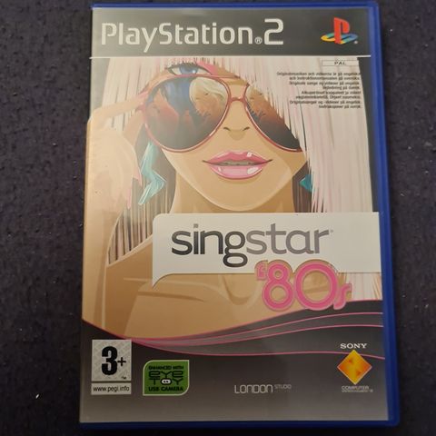 Singstar 80`s PS2
