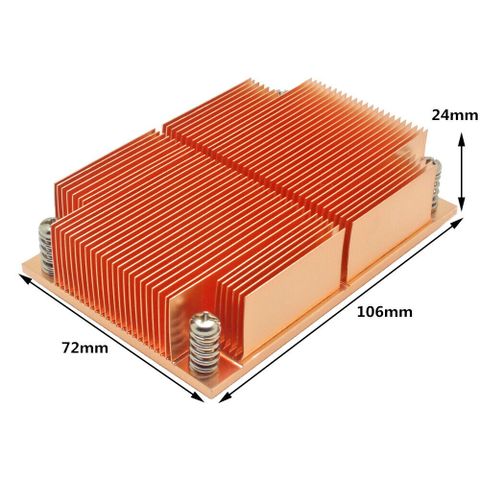 Copper Heatsink LGA2011 V3