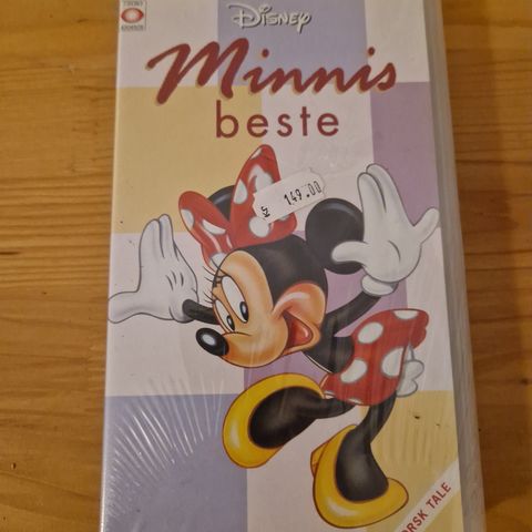 Ny forseglet Minni's beste vhs