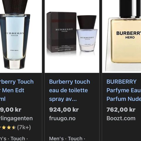 Burberry Touch for him 50 ml