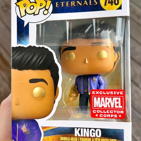 Funko Pop! Kingo | Eternals | Marvel (746) Excl. to Marvel Collector Corps