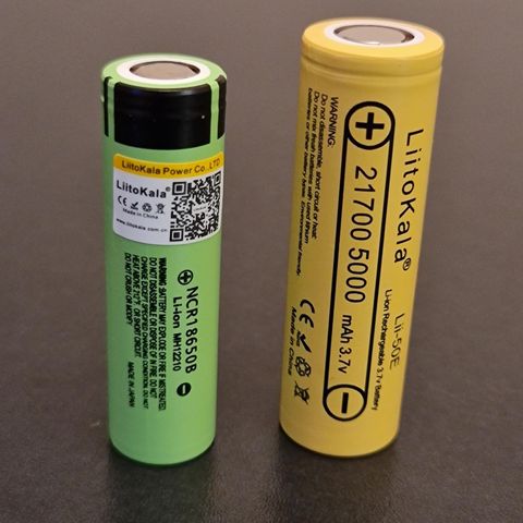 18650 21700 Lithium batteri celle