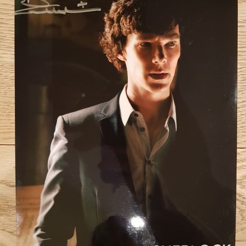 Benedict Cumberbatch autograf / signatur