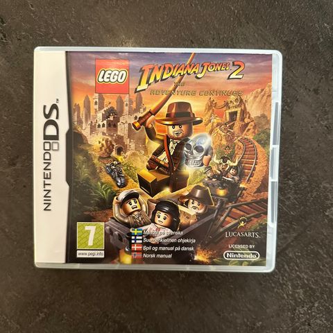 Nintendo 3DS XL, Indiana Jones2 LEGO spill