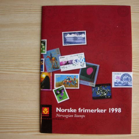 Årssett Norske frimerker 1998