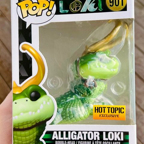 Funko Pop! Alligator Loki | Loki | Marvel Studios (901) Excl. Hot Topic