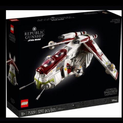 Lego Star Wars 75309 UCS Republic Gunship