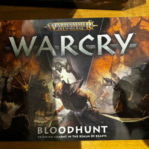 Warcry expansion boxes collection