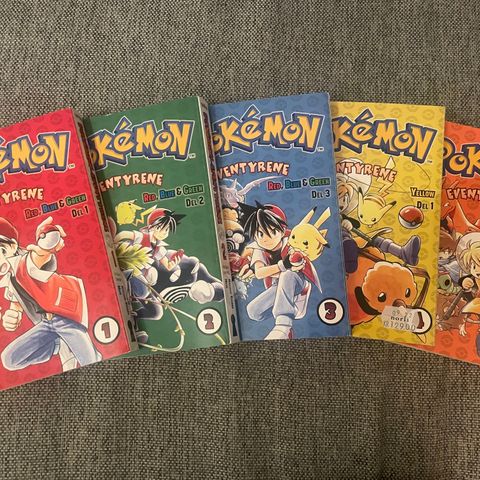 Pokemoneventyrene 1-5