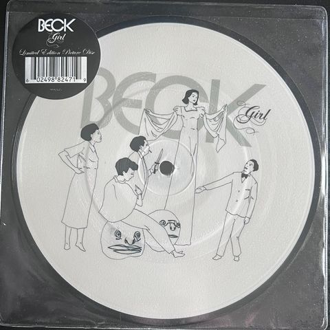 Beck  – Girl ( Vinyl 7" Single) Limited Edition Picture Disc 9882471