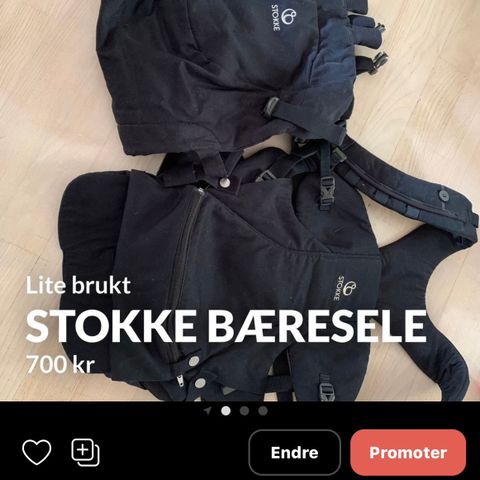 stokke bæresele