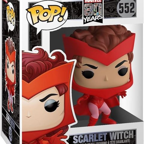 Funko Pop Scarlet Witch #552 Marvel 80 Years