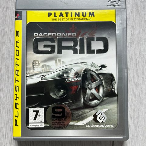 Race Driver: GRID Platinum PS3 - Playstation 3